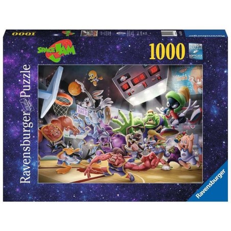 Ravensburger Space Jam Final Dunk puzzle 1000 pièces