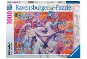 Ravensburger Cupido en Psyche verliefd puzzel 1000 stukjes