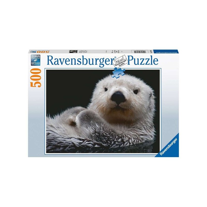 Ravensburger Puzzle mignonne petite loutre 500 pièces