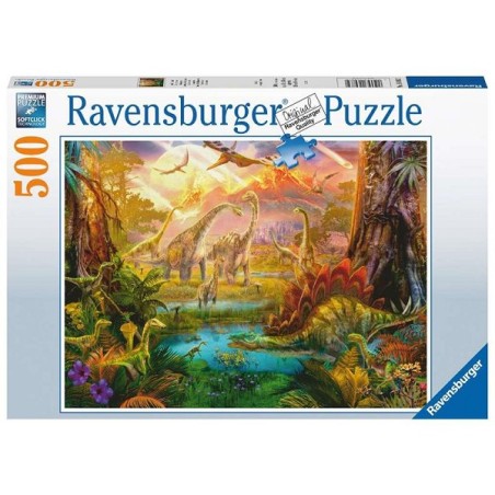 Ravensburger Puzzle Le pays des dinosaures 500 pièces