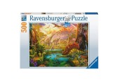 Ravensburger Land van de dinosauriërs puzzel 500 stukjes
