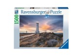Ravensburger Beau ciel au-dessus du phare d'Akranes, Islande puzzle 1500 pièces