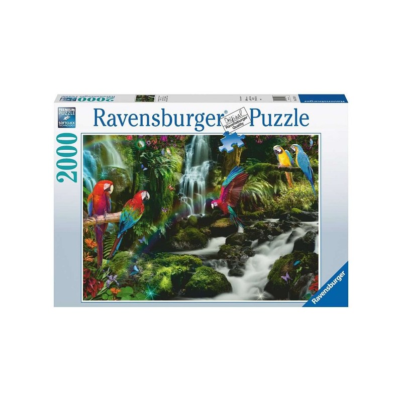 Ravensburger Bonte papegaaien in de jungle puzzel 2000 stukjes