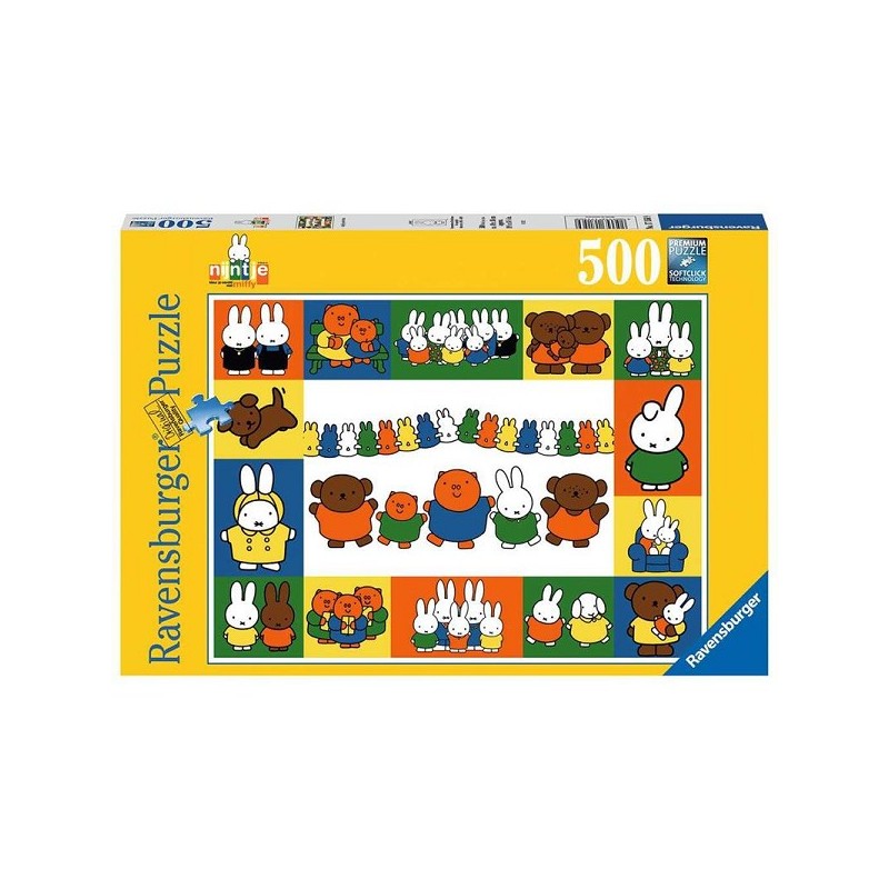 Ravensburger Puzzle portraits de Miffy 500 pièces
