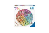 Ravensburger Circle of colors puzzel - Flowers 500 stukjes