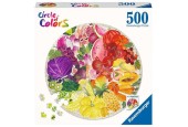 Ravensburger Circle of colors puzzel - Fruits & Vegetables 500 stukjes