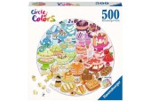 Ravensburger Puzzle Cercle de couleurs - Desserts/pâtisseries 500 pièces