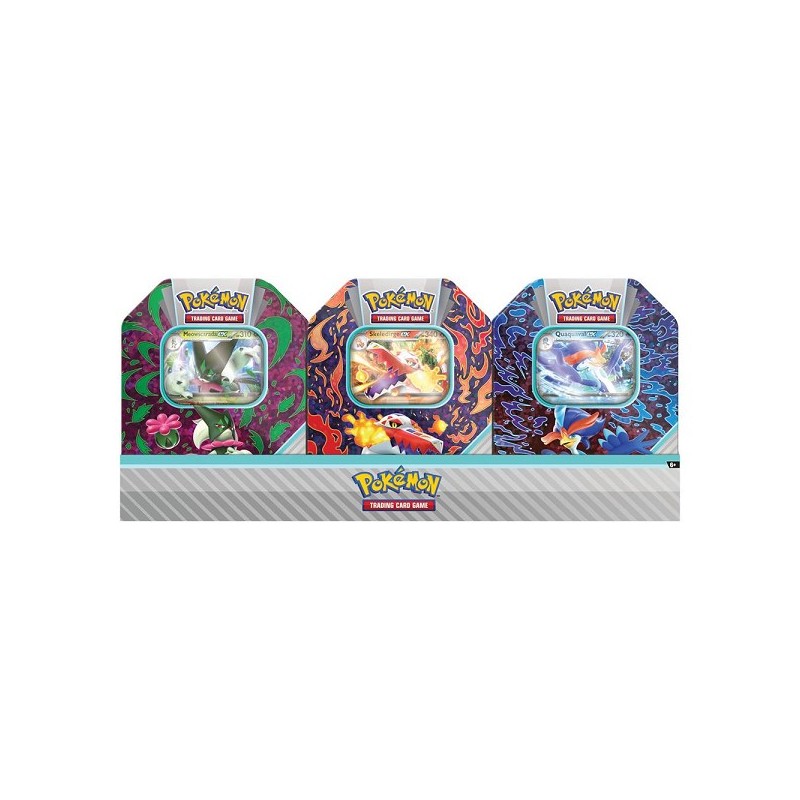 Pokémon TCG Paldea Partners Tin (FALL 2023) 16x12,5x7cm geschikt vanaf 6 jaar