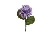 Decoris Kunstbloem Hortensia polyester 17x19x66cm lila