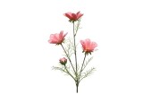 DEcoris Kunstbloem Calliopsis polyester 17x17x64cm roze