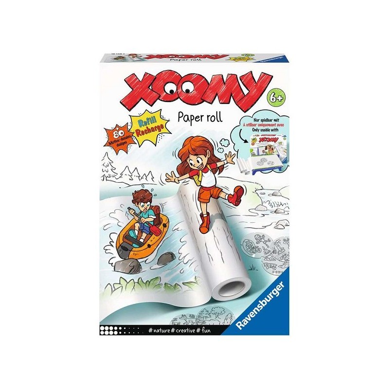 Recharge de rouleau de papier Ravensburger Xoomy