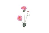 Decoris Kunstbloem Madeliefje 3 bloemen 5x5x68cm roze