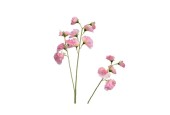 Decoris Kunstbloem Lathyrus  polyester 18x5x60cm roze