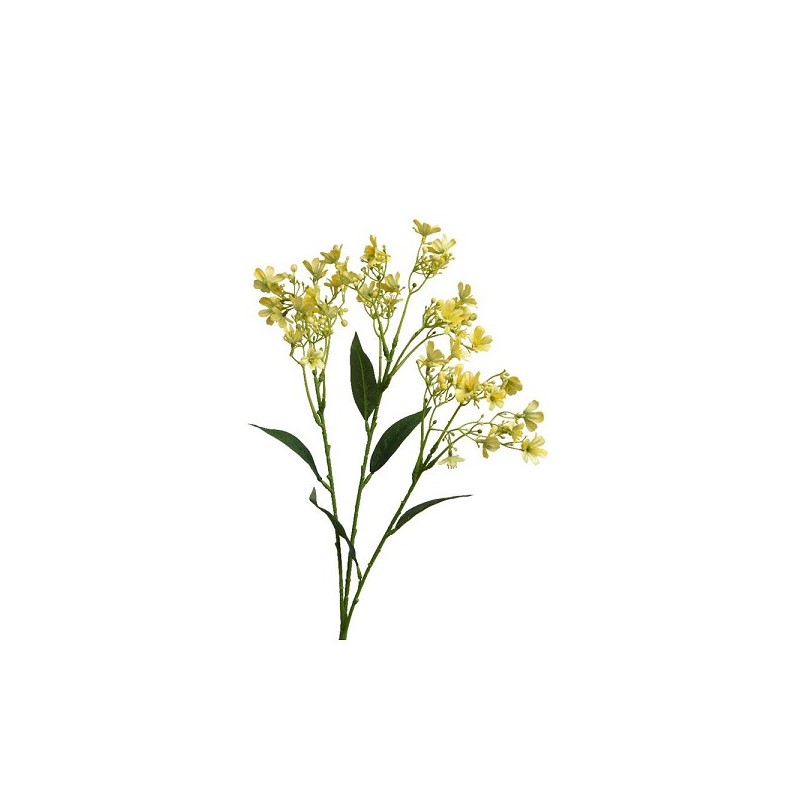 Decoris Kunstbloem Jasmijn polyester 22x7x72cm geel