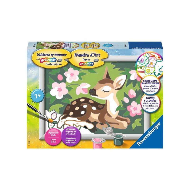 Ravensburger Schilderen op nummer Klein hert