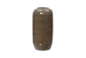 Decoris Vaas terracotta  dia16x30cm chocolade bruin