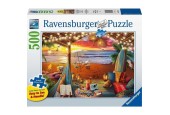 Ravensburger puzzel Gezellige cabana puzzel 500 stukjes
