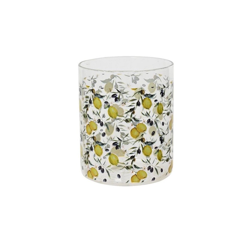 Decoris Drinkglas met Citroen dessin 450ml dia8x10cm