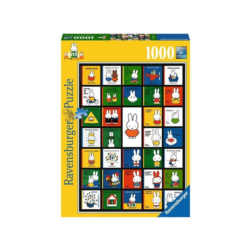 Ravensburger Nijntje bookcovers puzzel 1000 stukjes