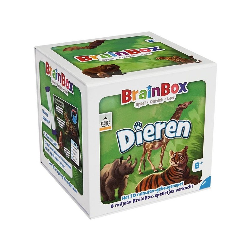 BrainBox Dieren - geheugenspel
