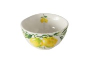 Boltze Home Mueslischaal 'Lemony' dolomite 500 ml dia14x8cm Handgemaakt Vaatwasmachinebestendig
