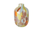 Boltze Home Vaas 'Glee' Glas gelakt 17x17x26cm
