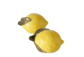Boltze Home Decoratieve Beeld citroen 'Zitronella' dolomite 9x6x6cm 2 assorti