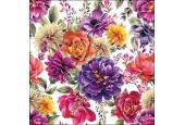 Ambiente Servetten 33cm Anne wit 3 -laags 100% FSC Mix