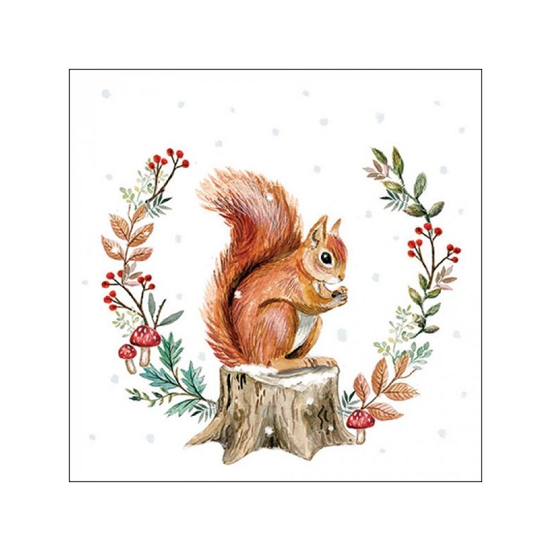 Ambiente Servetten 33cm Storing for winter 3 -laags 100% FSC Mix