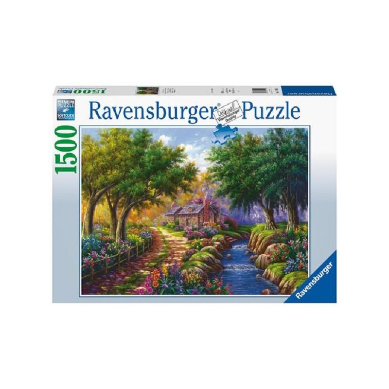 Ravensburger Cottage au bord de la rivière puzzle 1500 pièces