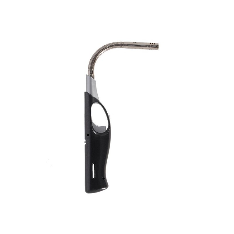 Esschert Design Lange aansteker zwart 3,7x2,5x29cm