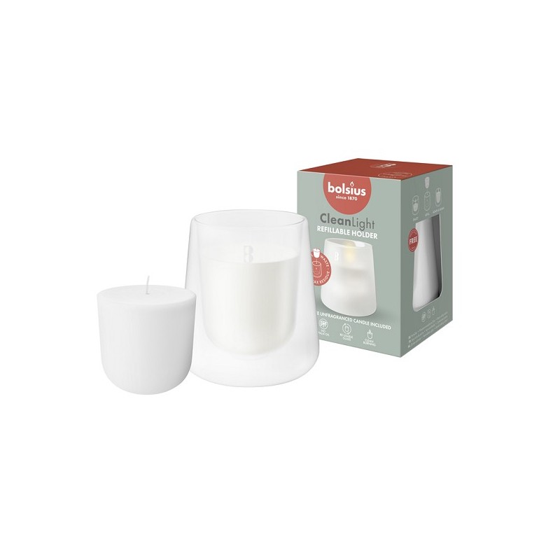 Bolsius Starterkit Clean Light Zero