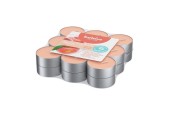 Bolsius Geurtheelichten 4uur True Scents Peach verpakt per 18 stuks