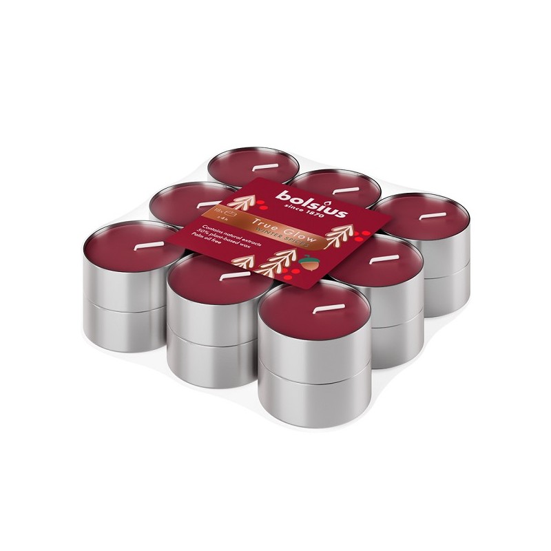 Bolsius Geurtheelichten 4uur True Scents Winterspices verpakt per 18 stuks