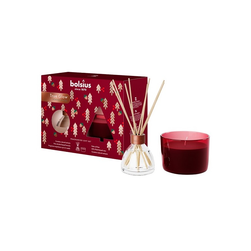 Bolsius Giftset True Glow Winterspices