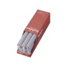 Bolsius Rustiek tafelkaars Frosted Lavender 270/23mm - Doos a 9 stuks