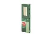 Bolsius Gotische kaarsen 245/24 Soft Pearl 4 stuks in verpakking