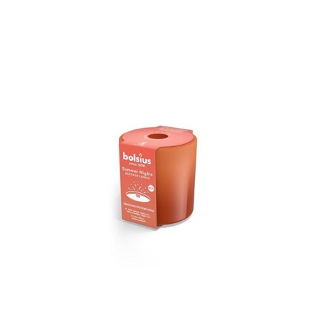 Bolsius Glas Summer Nights Ø10cm Terracotta Outdoor