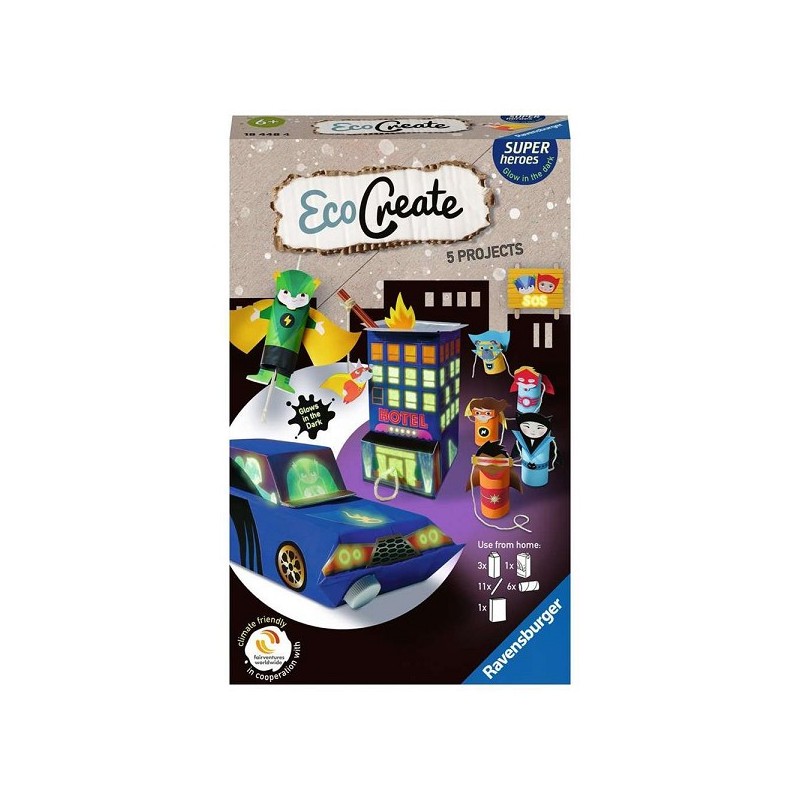 Ravensburger EcoCreate Mini Superheroes