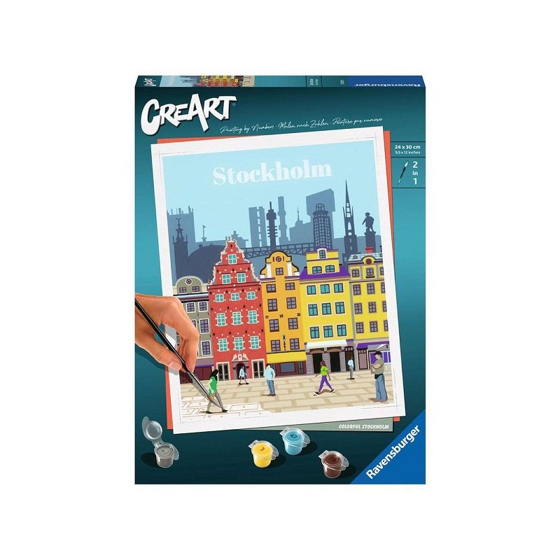 Ravensburger Creart Colourful Stockholm