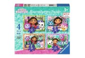 Ravensburger 4-in-1 puzzel Gabby's Dollhouse 12/16/20/24 stukjes