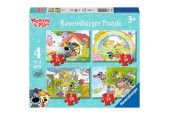 Ravensburger 4-in-1 puzzel Woezel & Pip In de Tovertuin 12/16/20/24 stukjes