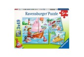 Ravensburger puzzel Watervoertuigen 3x49 stukjes