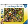 Ravensburger puzzel Bonte jungle 200 XXL stukjes