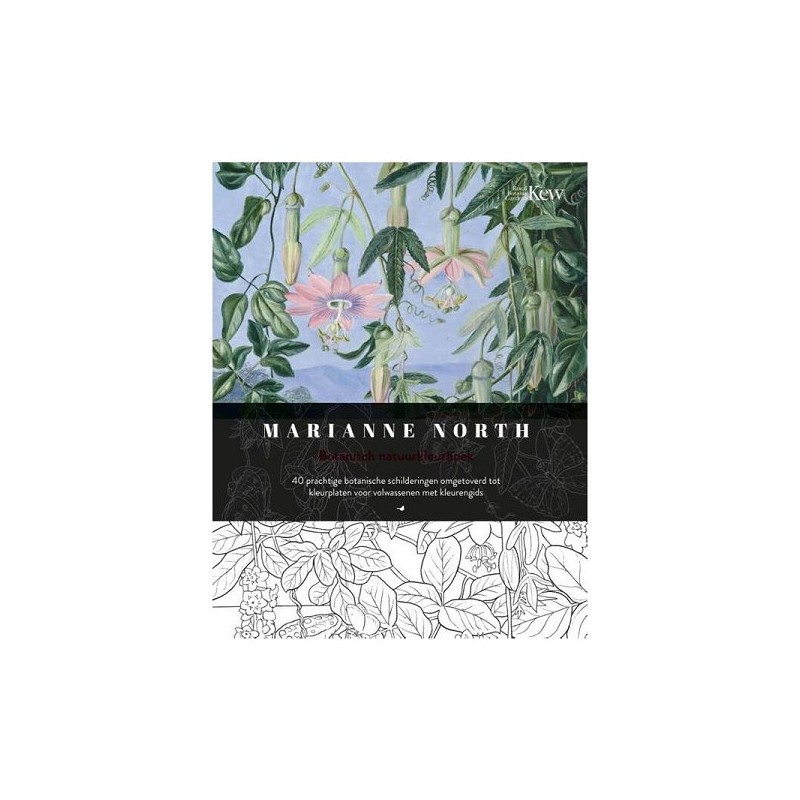 Marianne North Botanisch natuurkleurboek