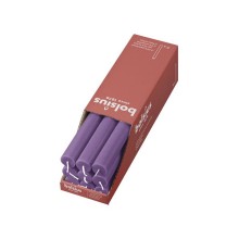 Bolsius Rustiek tafelkaars Vibrant Violet 270/23mm - Doos a 9 stuks
