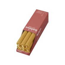 Bolsius Rustiek tafelkaars Honeycomb Yellow 270/23mm - Doos a 9 stuks