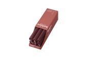 Bolsius Rustiek tafelkaars Velvet Red 270/23mm - Doos a 9 stuks