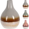 Vaas 3-kleurig Ø12,7x17,6cm 3 assorti