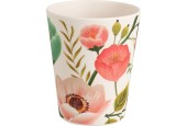Beker melamine bloemen Ø8xh10cm